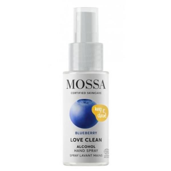 Spray igienizant (70% alcool) Love Clean Mossa, 50ml