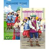 Cei trei muschetari Vol.1+2 - Alexandre Dumas, editura Andreas