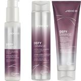 Set cadou Joico Defy Damage Sampon 300ml + Balsam 250ml + Tratament Protectie Termica 100ml