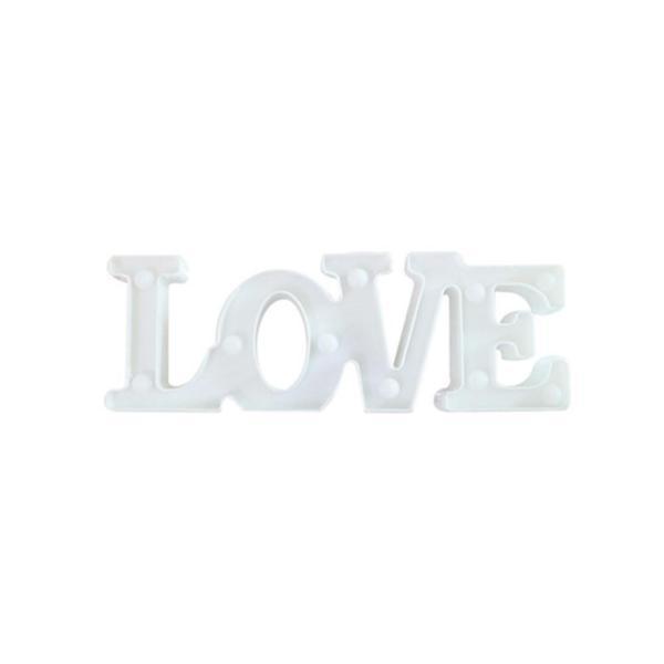 Veioza Led Love alba, MaffStuff&reg;