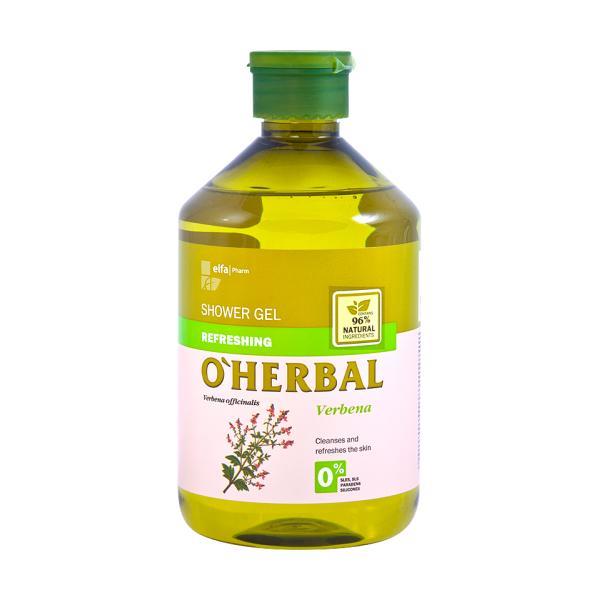 SHORT LIFE - Gel de Dus Revitalizant cu Extract de Verbina O'Herbal, 500ml