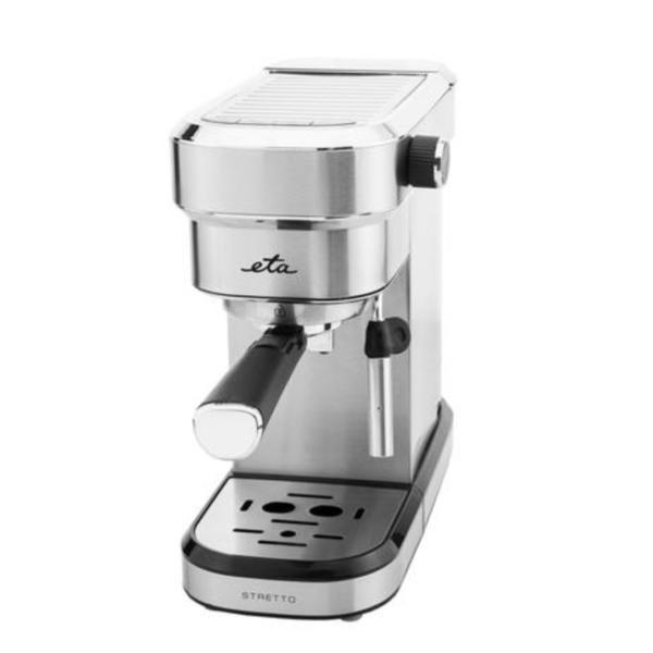 Espressor manual ETA Stretto 2180, 1350 W,0.75 L, dispozitiv spumare, 15 bar, otel inoxidabil