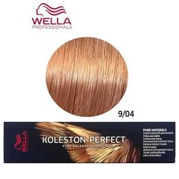 Vopsea Crema Permanenta - Wella Professionals Koleston Perfect Pure Naturals, nuanta 9/04 Blond Luminos Roscat Natural