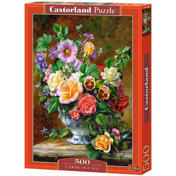 Puzzle 500. Flowers in a Vase