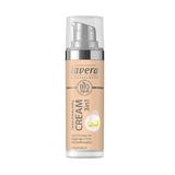 Crema nuantatoare 3 in 1 cu coenzima Q10 Ivory Nude 02, Lavera, 30 ml