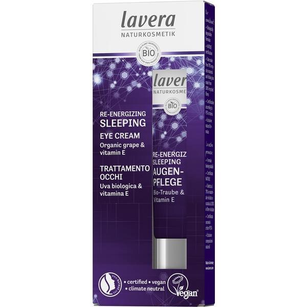 Contur ochi noapte cu antioxidanti Re-Energizing Sleeping Eye Cream Lavera, 15ml