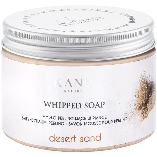 Sapun Spuma cu Nisip din Desert- KANU Nature Whipped Soap Desert Sand, 180 g
