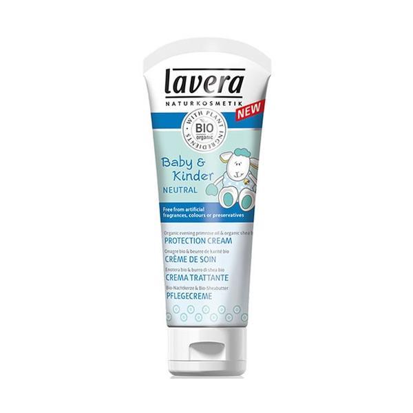 Crema protectoare pentru copii Extra Sensitive fara parfum, Lavera, 75 ml