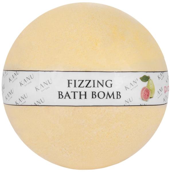 Bila Spumanta de Baie cu Guava - KANU Nature Fizzing Bath Bomb Guava, 160 g