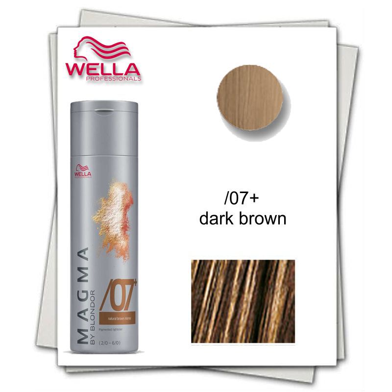 Pudra Nuantatoare pentru Suvite - Wella Professionals Magma by Blondor /07 + Pigmented Lightener 120 gr