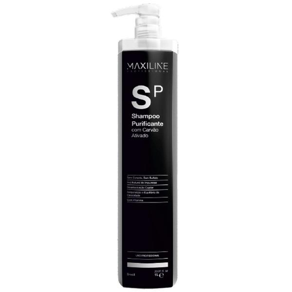 Sampon Purifiant - Maxiline Profissional Pre and Post Progressive Shampoo Purificante, 1000 ml