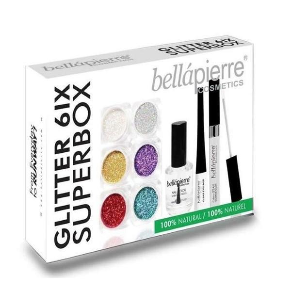 Set sclipici si fixatori Glitter Superbox BellaPierre