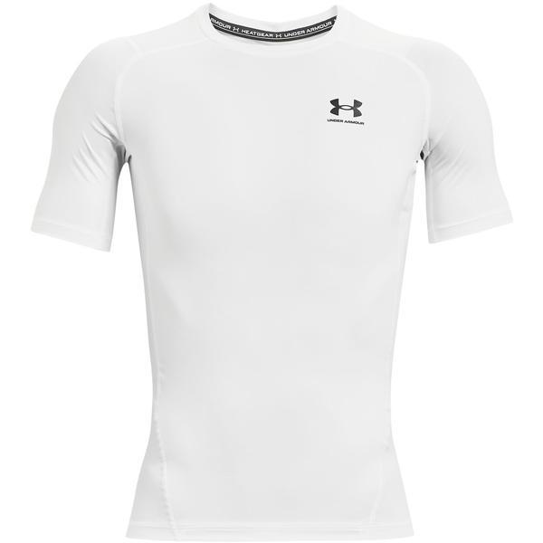 Tricou barbati Under Armour HeatGear 1361518-100, L, Alb