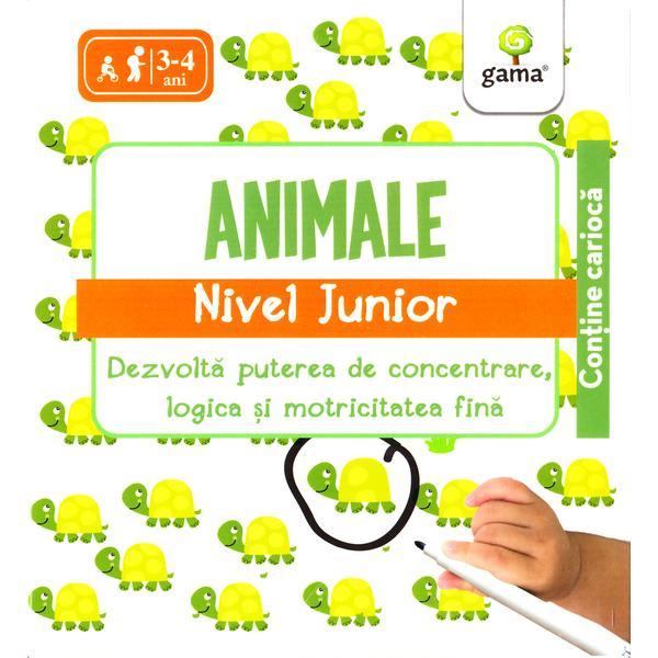 Iq Focus - Animale. Nivel Junior 3-4 Ani