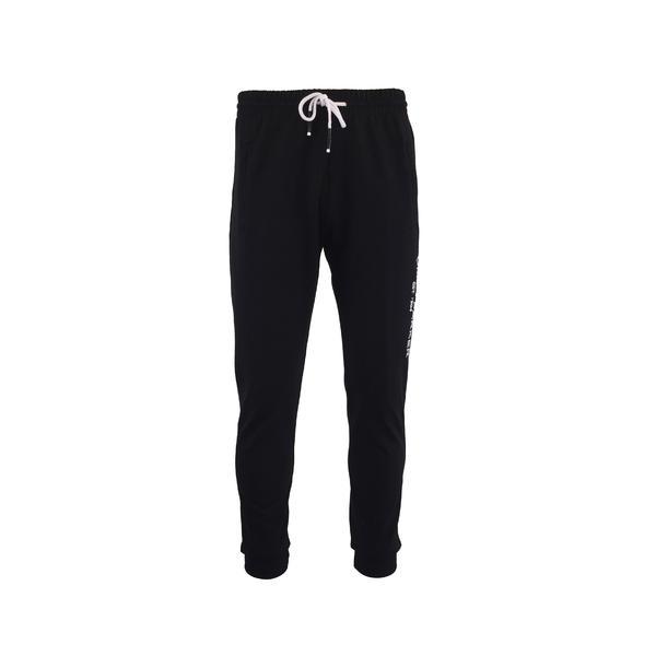 Pantaloni trening barbat, 2 buzunare laterale si un buzunar la spate cu fermoare, culoare neagra, 2XL