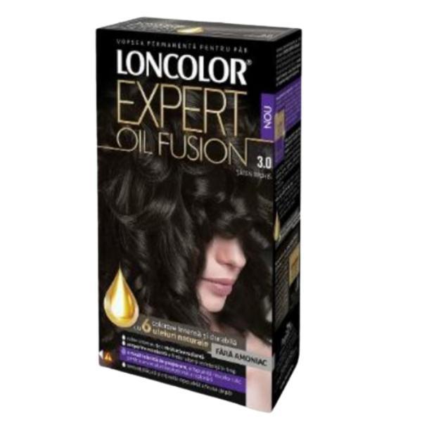Vopsea de par Loncolor Expert Oil Fusion 3.0 Saten &Icirc;nchis, 115ml