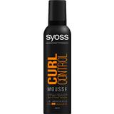 Spuma pentru Bucle Definite - Syoss Professional Performance Curl Control Mousse, 250 ml