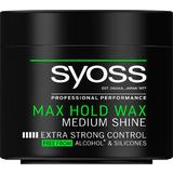 Ceara de Par cu Sustinere Extra Puternica - Syoss Professional Performance Max Hold Wax Medium Shine, 150 ml