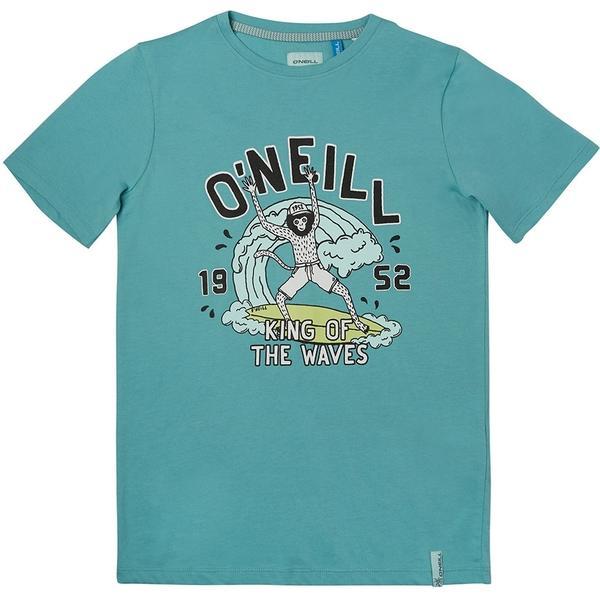 Tricou copii O'Neill LB King Of Waves SS 1A2486-6053, 176 cm, Albastru