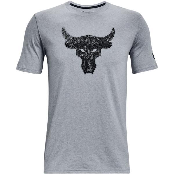 Tricou barbati Under Armour Project Rock Brahma Bull 1371214-035, XS, Gri