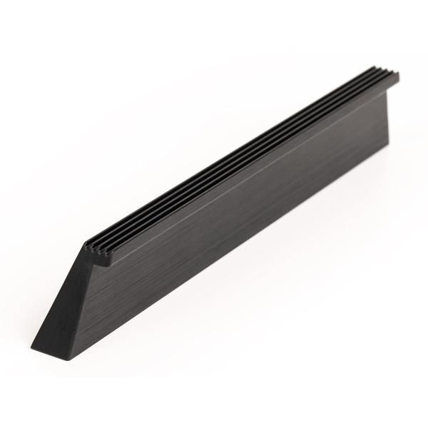 Maner pentru mobila Rail, finisaj negru periat, L 180 mm