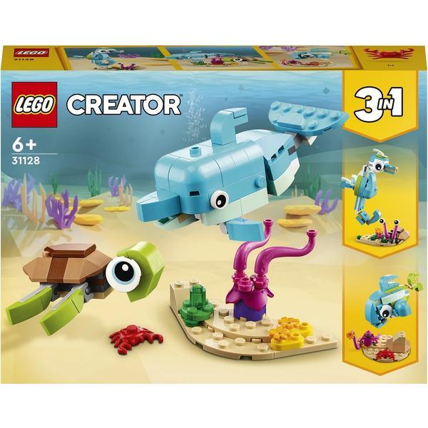 Lego Creator 3 in 1 - Delfin si broasca testoasa 6+ (31128)