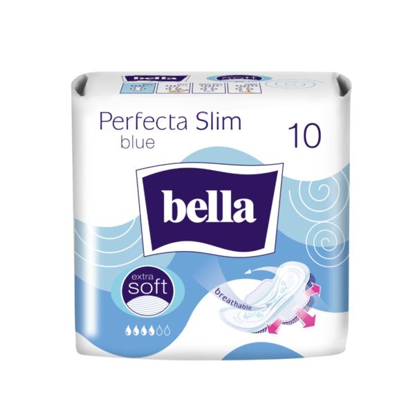 Absorbante de Zi - Bella Perfecta Slim Blue Extra Soft, 10 buc