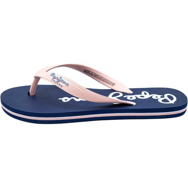 Slapi femei Pepe Jeans Bay Beach PLS70124-303, 38, Albastru