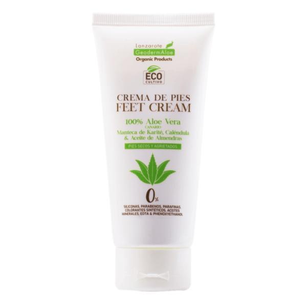 Crema pentru picioare cu Aloe Vera,100ml, GeodermAloe