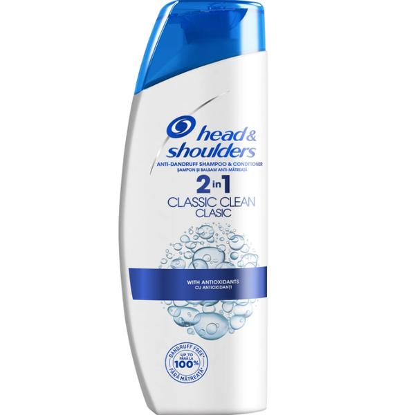 Sampon si Balsam Antimatreata 2in 1 Clasic - Head&Shoulders Anti-Dandruff Shampoo & Conditioner 2in 1 Classic Clean, 200 ml