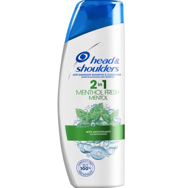Sampon si Balsam Antimatreata - Head&Shoulders Anti-dandruff Shampoo&Conditioner 2 in 1 Menthol Fresh, 360 ml