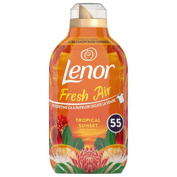 Balsam de Rufe - Lenor Fresh Air Tropical Sunset, 55 spalari, 770 ml