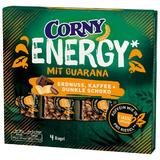 Batoane Corny Energy arahide, cafea + ciocolata neagra, 4 buc, 100 g