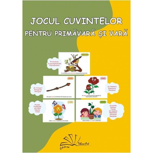 Jocul cuvintelor pentru primavara si vara, editura Tehno-art