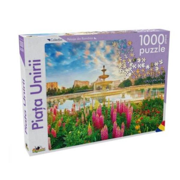 Puzzle 1000 piese Piata Unirii, 7Toys