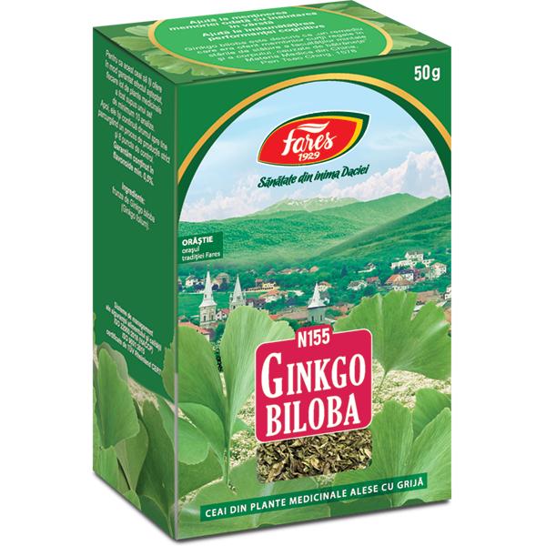Ginkgo Biloba Ceai N155 Fares, 50 g