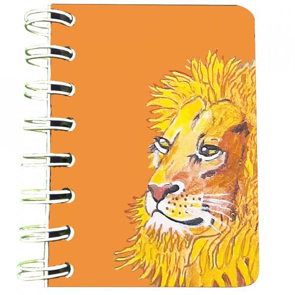 Carnet cu spira Leu, 7 x 10 cm, 75 foi veline