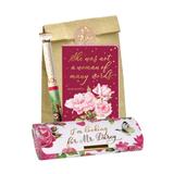 Set cadou „I’m looking for Mr. Darcy„ cu etui pentru ochelari + baton de ciocolată (37g) + notebook  A6 Jane Austen