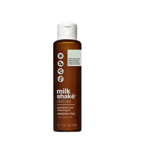 Vopsea permanenta pe baza de ulei Milk Shake Delicate 9, Blond luminos Deschis, 120ml