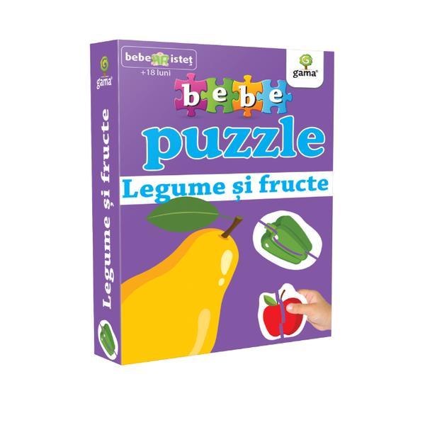 Bebe Puxxle +18 Luni - Legume Si Fructe