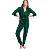 Pijama dama, Victoria's Secret, Thermal Onesie, Verde, XS INTL