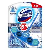 Odorizant pentru Toaleta Briza Marii - Domestos Active Blue Water Power 5+ Ocean, 53 g