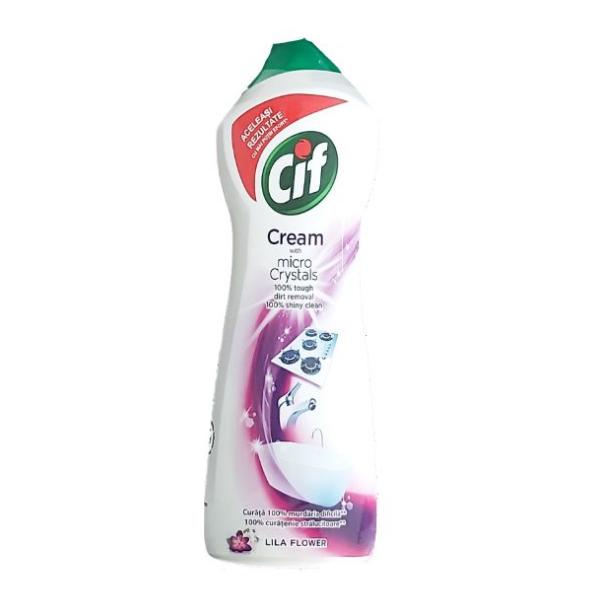 Crema de Curatat cu Aroma de Violeta - Cif Cream Lila, 700 ml