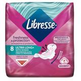 Absorbante cu Aripioare - Libresse Ultra Long+ with Wings, 8 buc