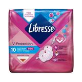 Absorbante cu Aripioare - Libresse Ultra+ Deo Normal with Wings, 10 buc