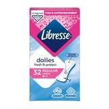 Absorbante Zilnice - Libresse Dailies Fresh Regular, 32 buc