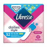 Absorbante Zilnice Subtiri si Parfumate - Libresse Dailies Style So Slim Deo Liners, 32 buc