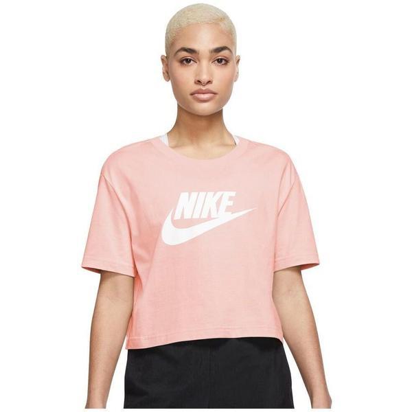 Tricou femei Nike Sportswear Essential Cropped Logo BV6175-611, L, Roz