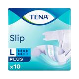 Scutece pentru Adulti - Tena Slip Plus, marime L, 10 buc