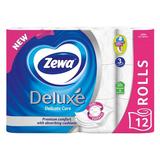 Hartie Igienica Delicata cu 3 Straturi - Zewa Deluxe Delicate Care, 12 role